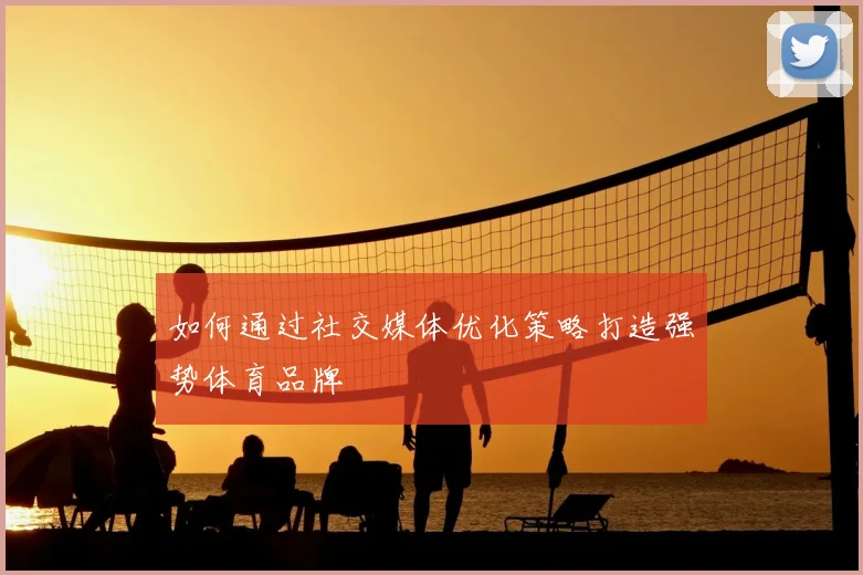 如何通过社交媒体优化策略打造强势体育品牌